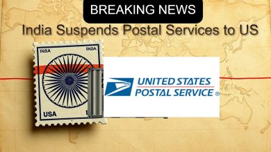 India Suspends Postal Services to US